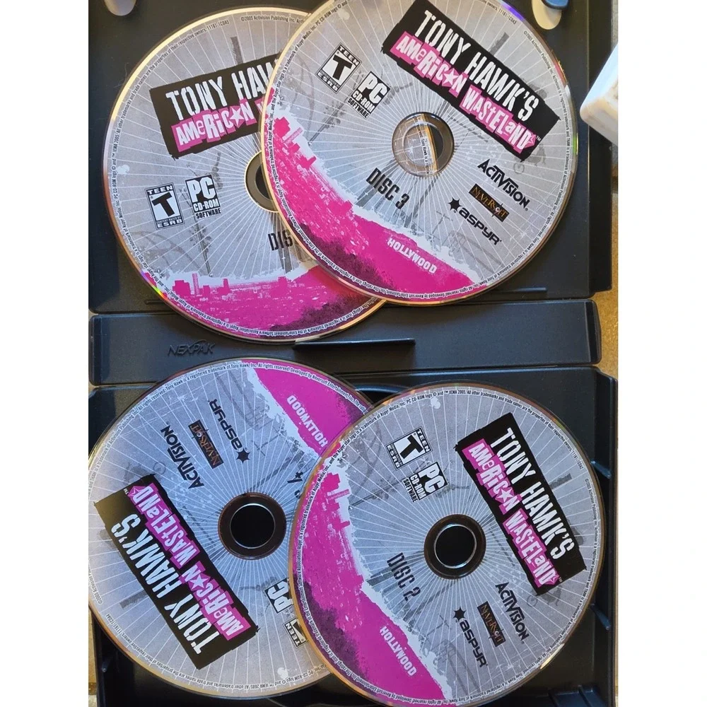 Tony Hawk's American Wasteland (PC CD-ROM) Missing DISK 1 NO MANUAL